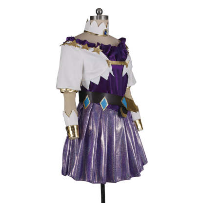 Spirit Blossom Ahri Cosplay Costume - League of Legends LOL Custom-Made White Dress-Astricos