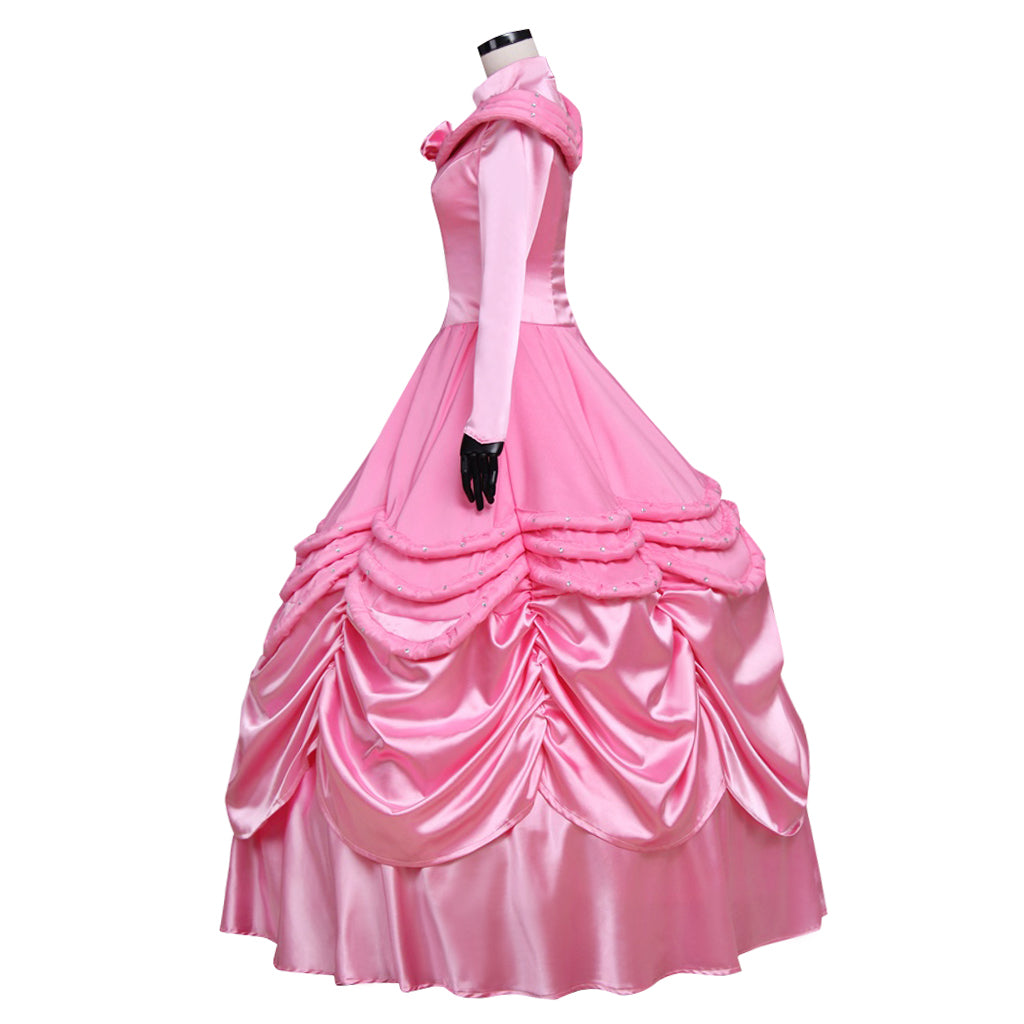Beauty and the Beast Belle Cosplay Costume | Princess Dress for Halloween & Cosplay-Astricos