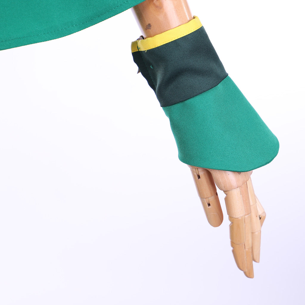 Toph Beifong Cosplay Costume - Avatar The Last Airbender Green Men's Outfit with Hat-Astricos