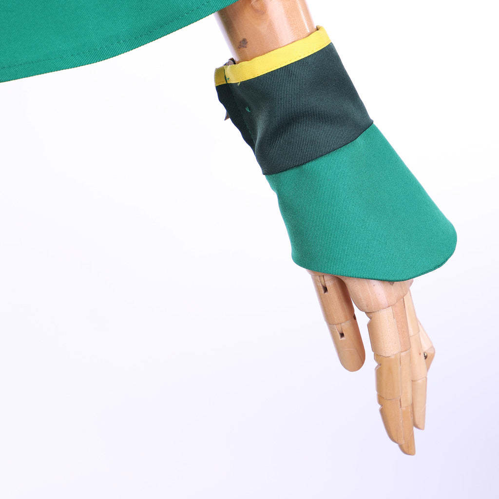 Toph Beifong Cosplay Costume - Avatar The Last Airbender Green Men's Outfit with Hat-Astricos