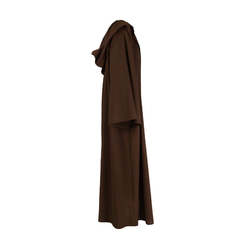 Obi-Wan Kenobi Cosplay Costume Robe Full Set - Perfect for Halloween & Star Wars Parties-Astricos