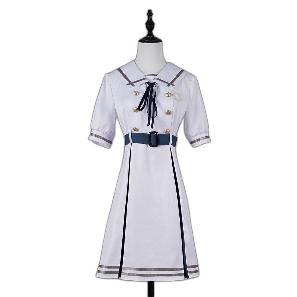 Wakaba Mutsuki Cosplay Costume BanG Dream Ave Mujica Anime School Uniform JK Outfit-Astricos