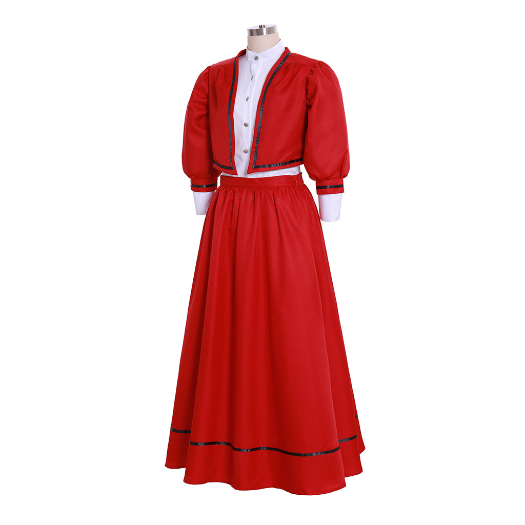 Medieval Victorian Edwardian Dress Suit - Renaissance Colonial Civil War Costume for Tudor Royal Wedding-Astricos