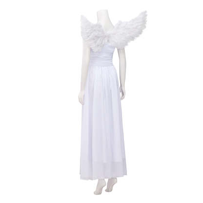 Juliet White Dress Cosplay Costume - Romeo and Julia Inspired-Astricos
