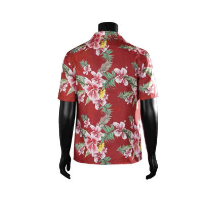 Kasuga Ichiban Cosplay Shirt - Official Game-Inspired Short Sleeve Beach Shirt for Men-Astricos