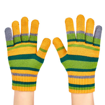 Coraline Striped Gloves Cosplay Costume – Ideal for Halloween & Cosplay Fans-Astricos