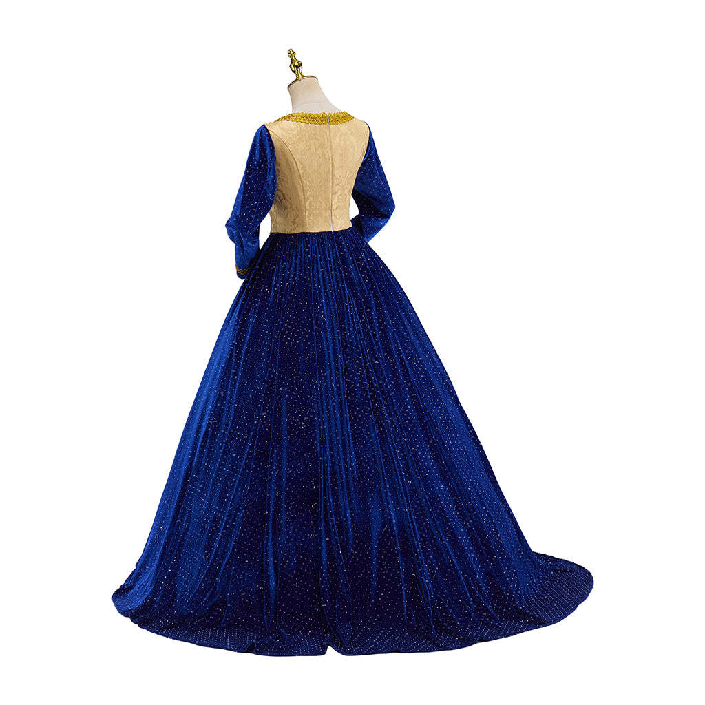 Elegant Women's Medieval Gothic Dress – Timeless Cosplay Costume