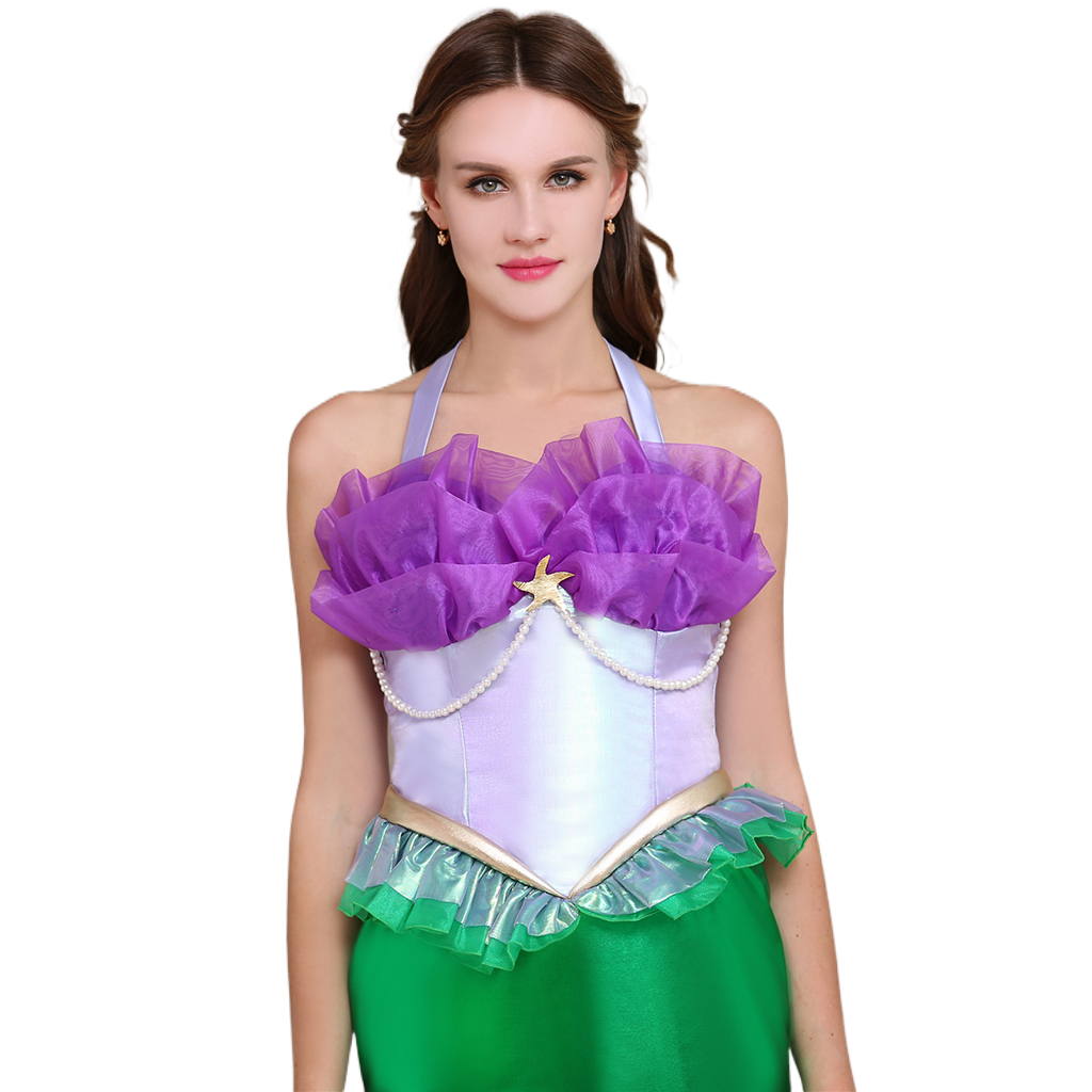 Ariel The Little Mermaid Cosplay Costume | Disney Ariel Outfit for All Fans | Astricos-Astricos