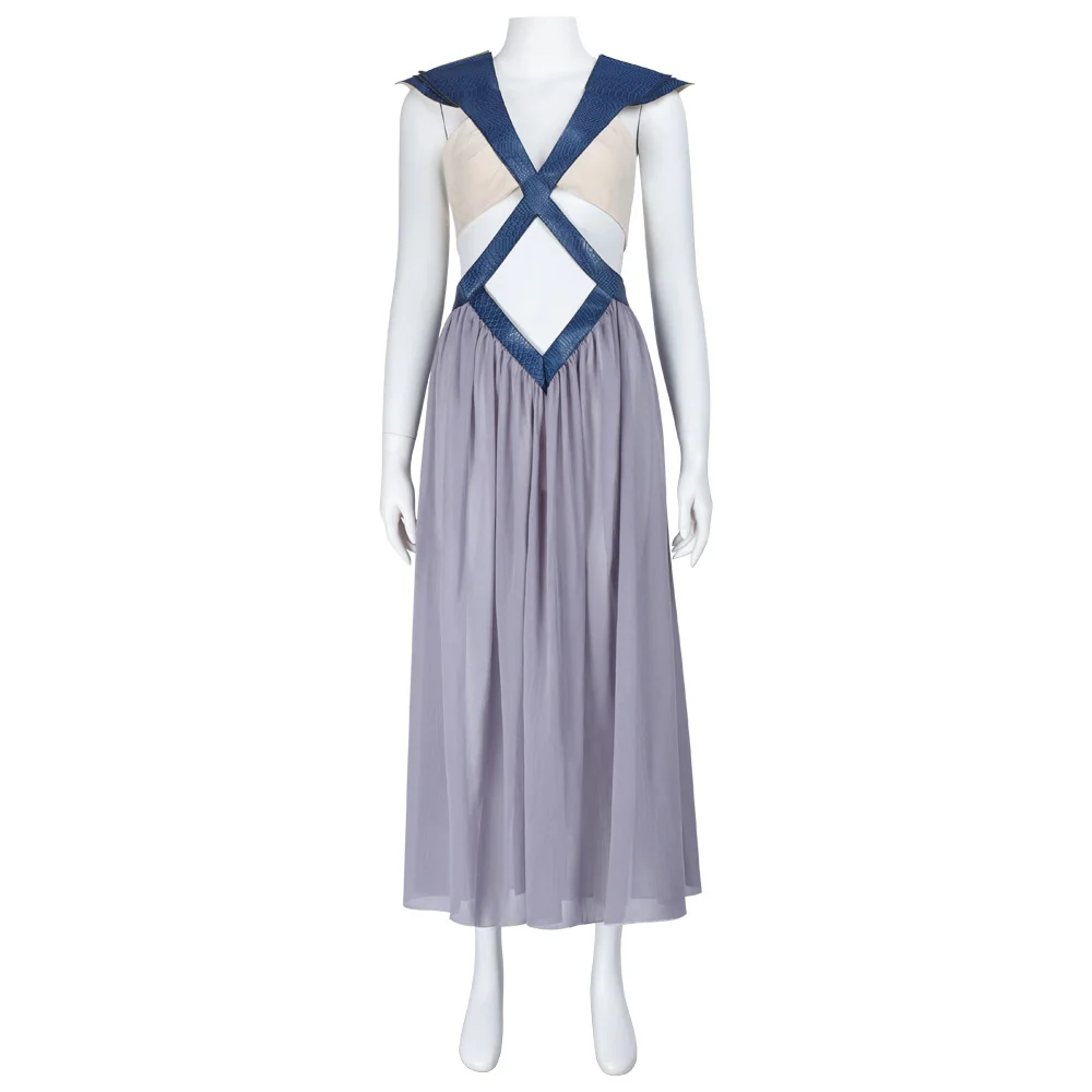 Game of Thrones Daenerys Backless Dress Cosplay Costume Custom For Halloween Comic Con