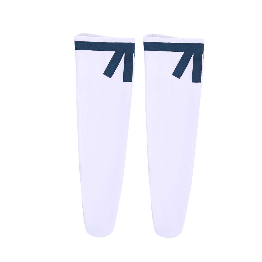 Inazuma Eleven Shirou Fubuki White Love Academy Summer Soccer Uniform Cosplay Costume-Astricos