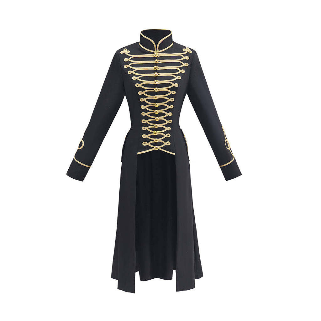 Women's Long Military Coat - Ultimate Cosplay Costume for Bold Looks