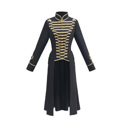 Women's Long Military Coat - Ultimate Cosplay Costume for Bold Looks