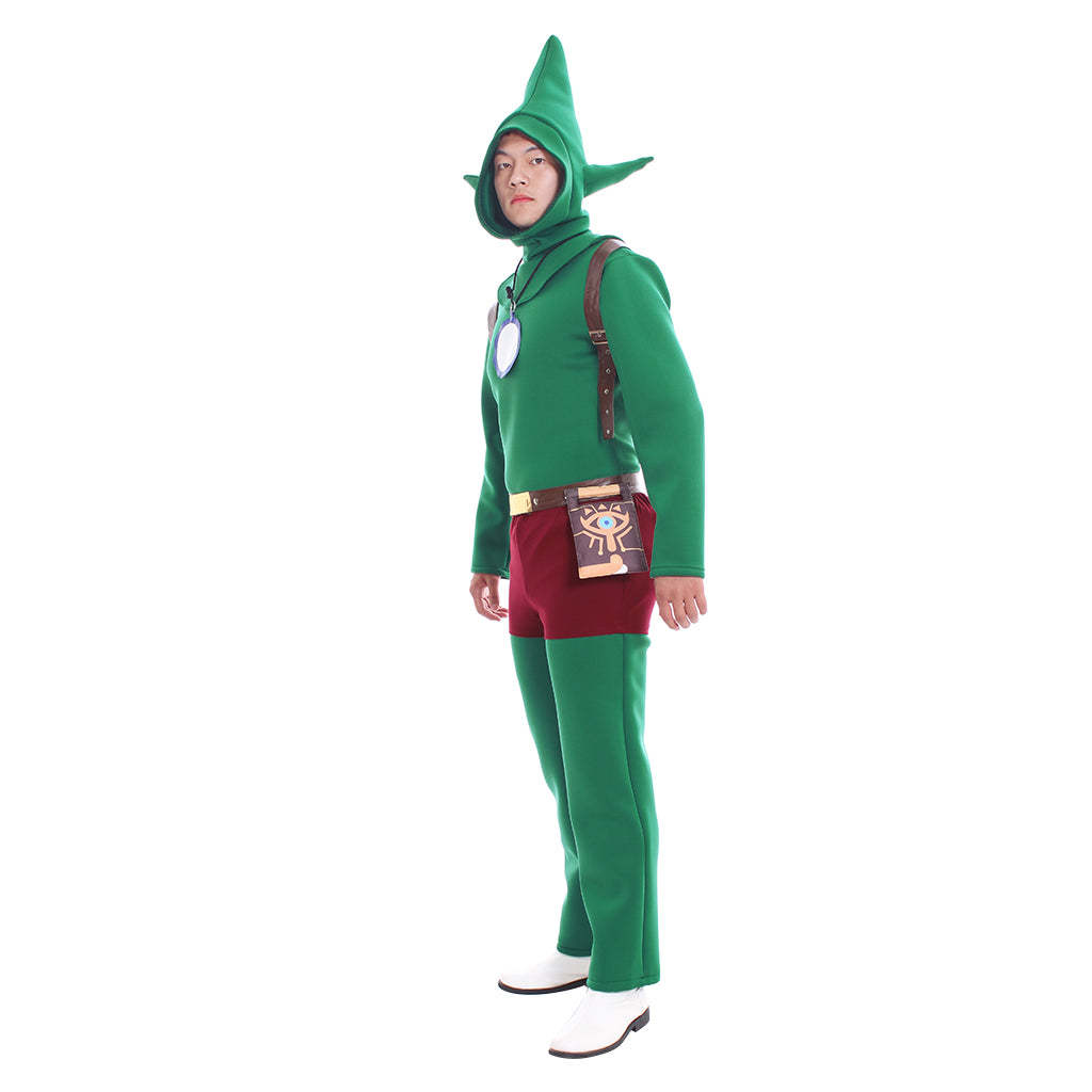 Princess Zelda Link Cosplay Costume – Green Fairy Adventure Outfit for Fans | Astricos-Astricos