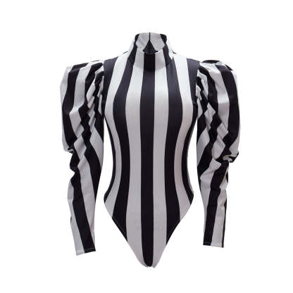 Official Licensed Beetlejuice Jumpsuit Cosplay Costume – Perfect for Halloween & Cosplay Events-Astricos