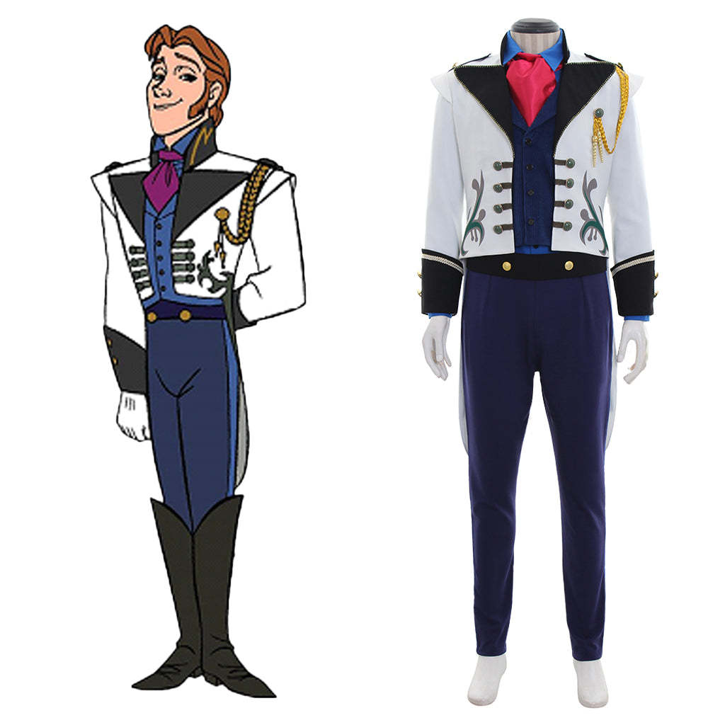 Disney Prince Cosplay Costume Series - Aladdin, Prince Eric, Hans & More | Astricos-Astricos