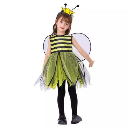 Adorable Kids' Bee and Ladybug Costume for Cosplay, Halloween, and Performances-Astricos