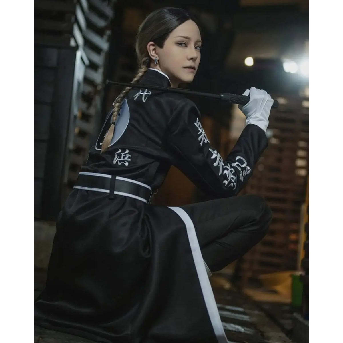 Tenjiku Brothers Haitani Rindo Cosplay Costume - 5PCS Embroidery Set | Astricos-Astricos