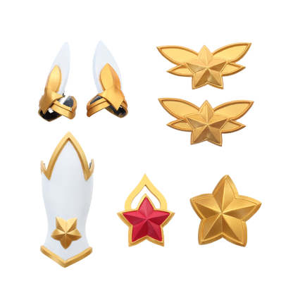 Star Guardian Jinx Cosplay Costume - League of Legends LOL Magic Girl Outfit-Astricos