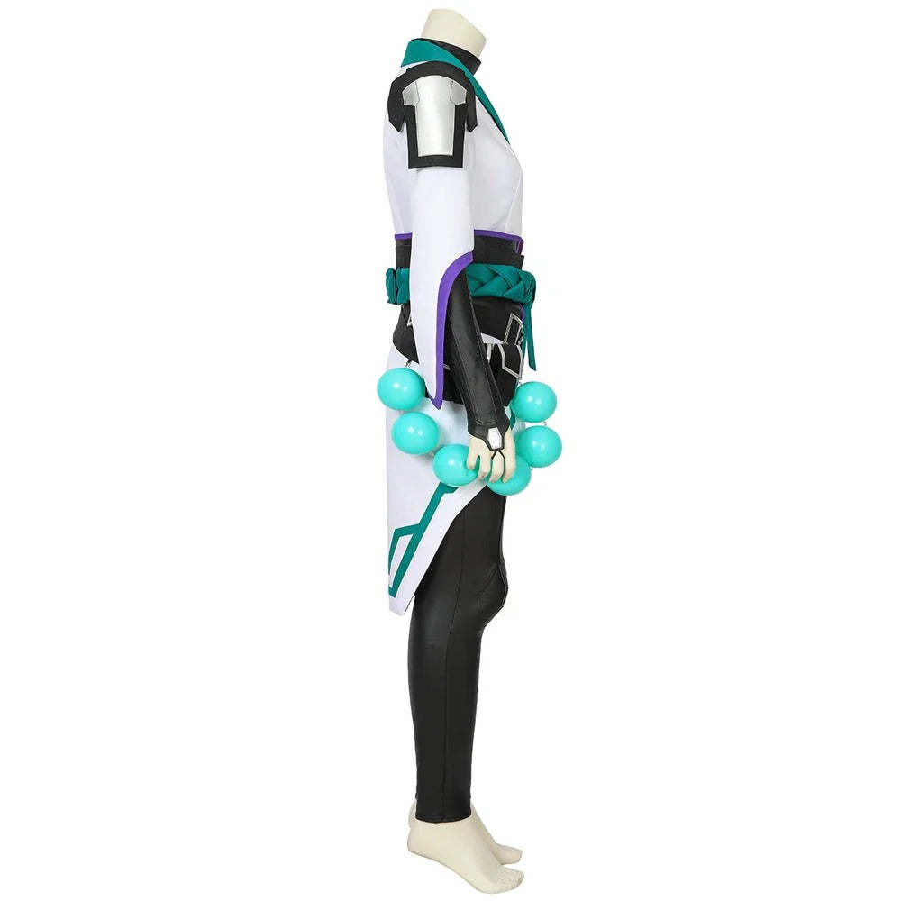 Valorant Sage Cosplay Costume for Women - Premium Halloween & Carnival Party Outfit-Astricos