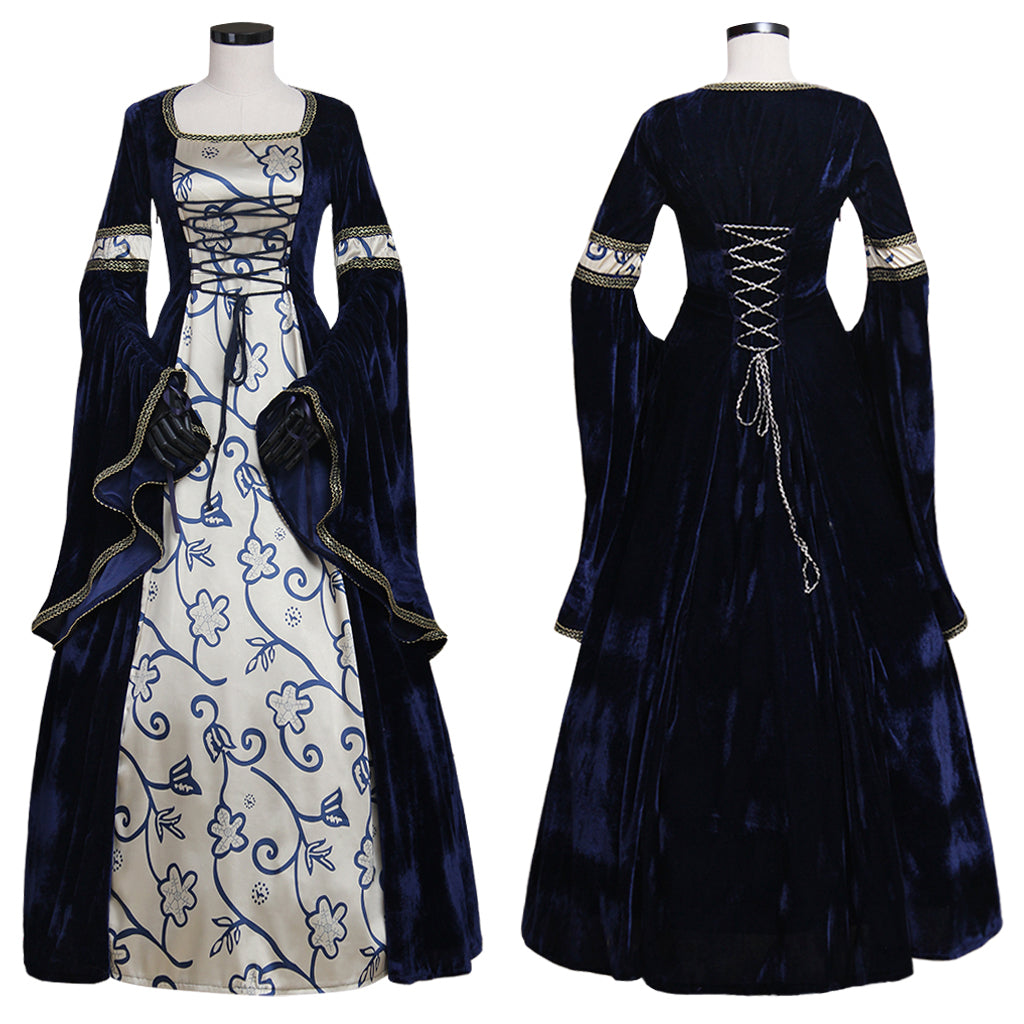 18th Century Renaissance Victorian Dress - Royal Elegance Cosplay Costume-Astricos