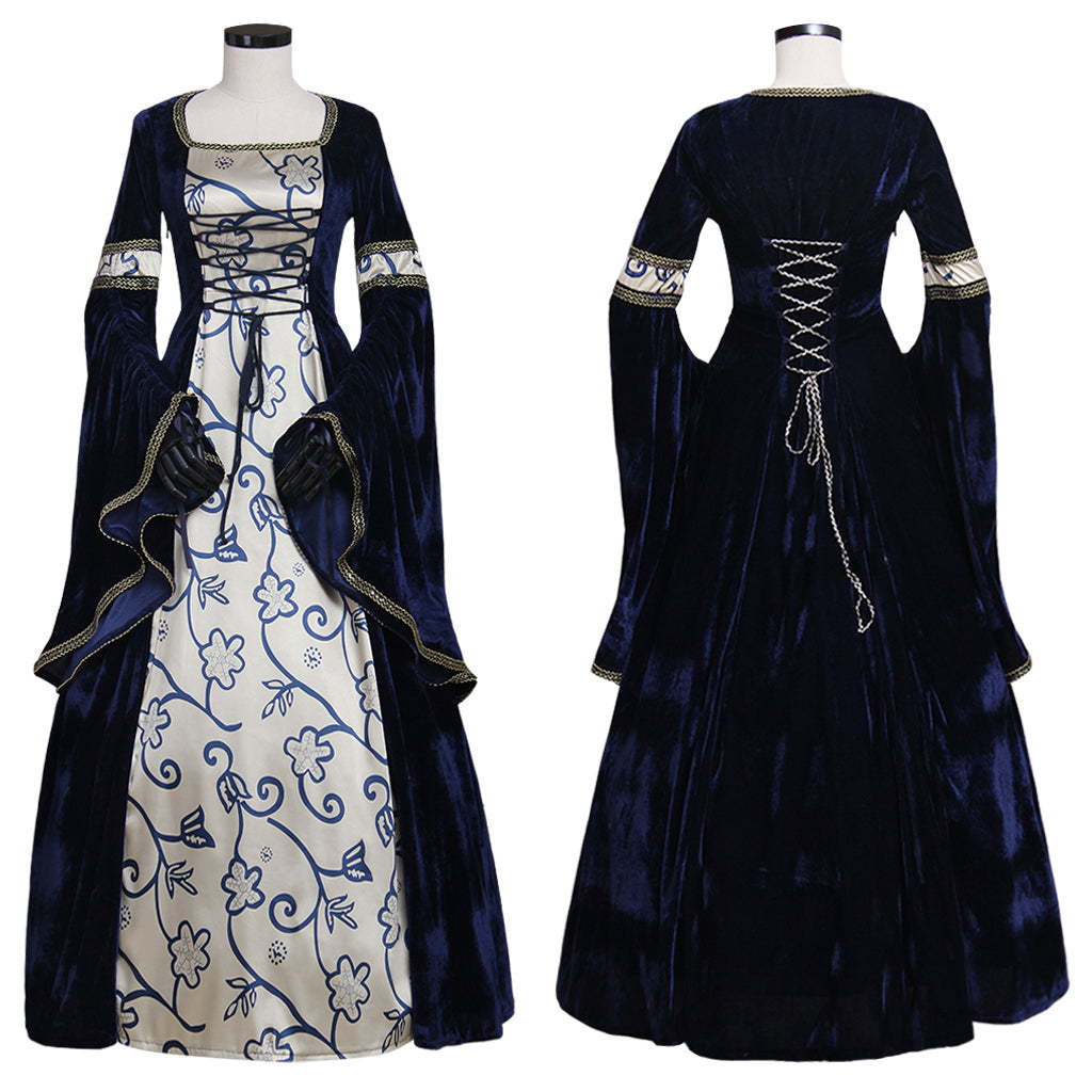18th Century Renaissance Victorian Dress - Royal Elegance Cosplay Costume-Astricos