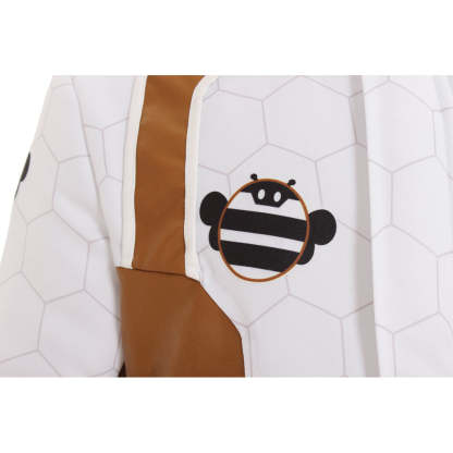 Mei Overwatch Cosplay Costume - Women's White Climatologist Jumpsuit Full Set-Astricos