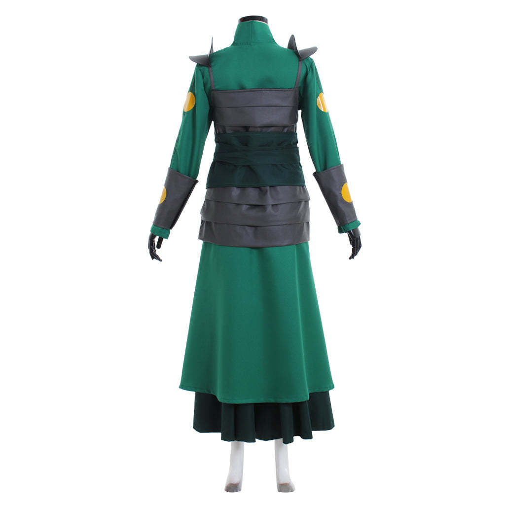 Authentic Kyoshi Warrior Cosplay Costume - Avatar: The Last Airbender-Astricos