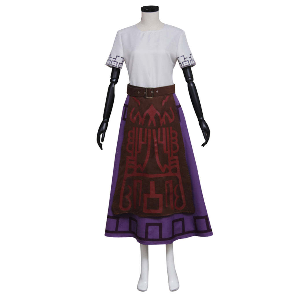 The Legend of Zelda Malon Cosplay Costume - Authentic Game Character Outfit for Women-Astricos