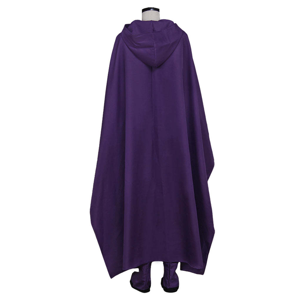 Premium Teen Titans Raven Cosplay Costume - Superhero Halloween Outfit & Cape-Astricos