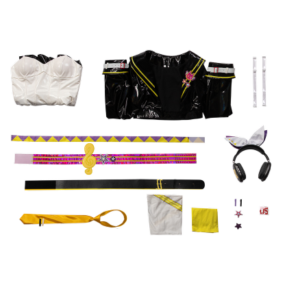 Len and Rin Cosplay Costumes - Muse Dash & Project Mirai Sekai Halloween Outfits-Astricos