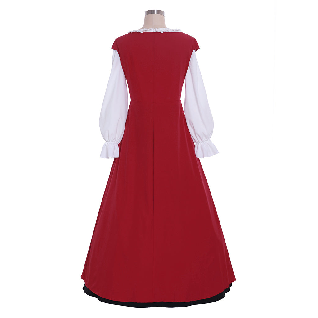Medieval Renaissance Viking Princess Dress - Women's Gothic Victorian Costume-Astricos