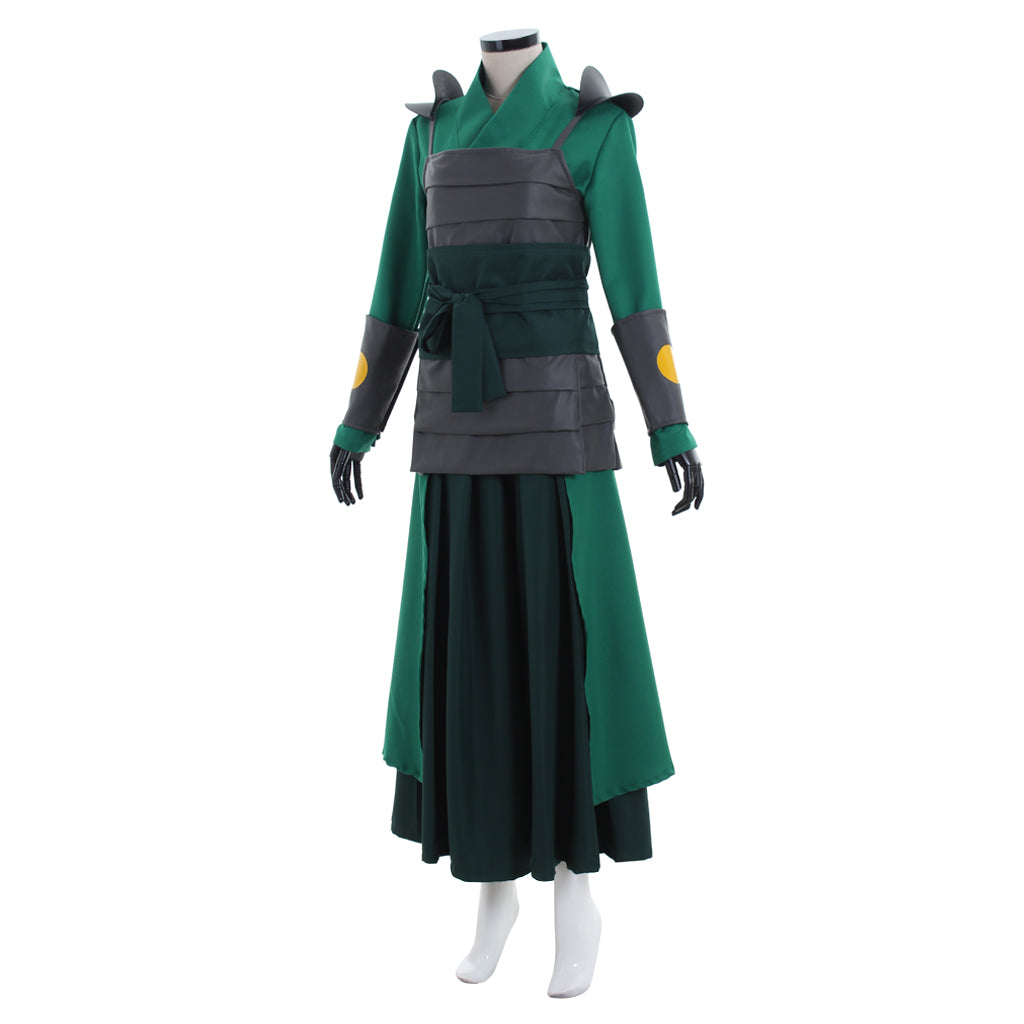 Authentic Kyoshi Warrior Cosplay Costume - Avatar: The Last Airbender-Astricos