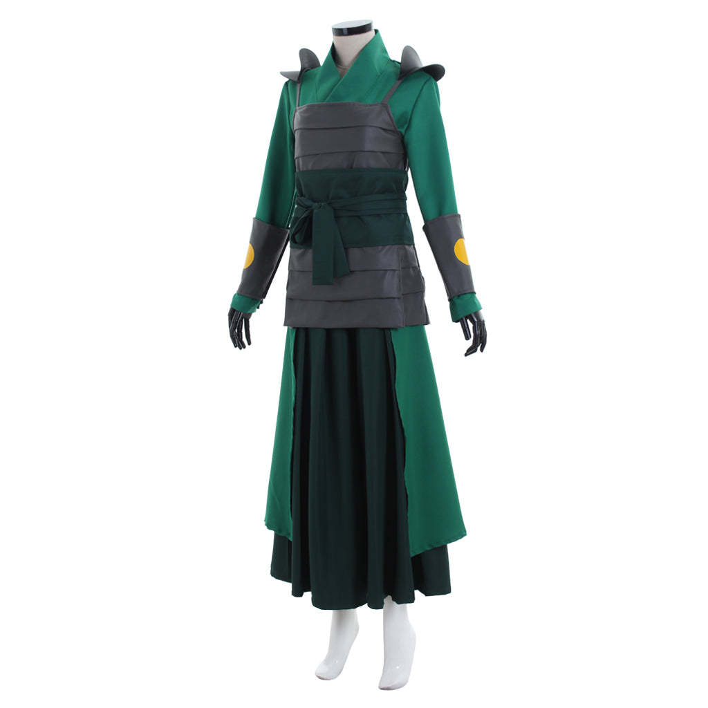 Authentic Kyoshi Warrior Cosplay Costume - Avatar: The Last Airbender-Astricos