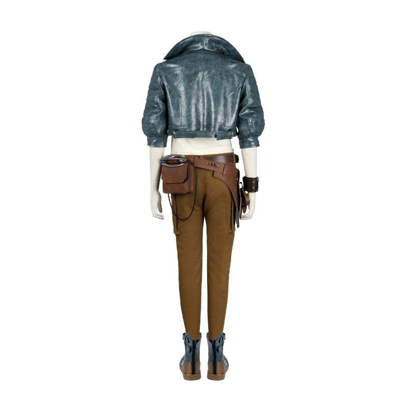 Kay Cos Vess Cosplay Costume for Women - Halloween Carnival Outfit with Jacket, Coat, Pants & Waistbag-Astricos