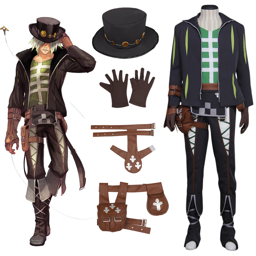 Dezel Cosplay Costume - Tales of Zestiria the X Authentic Outfit-Astricos