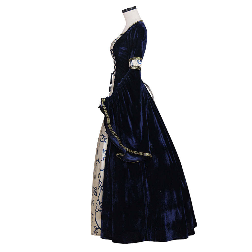 18th Century Renaissance Victorian Dress - Royal Elegance Cosplay Costume-Astricos