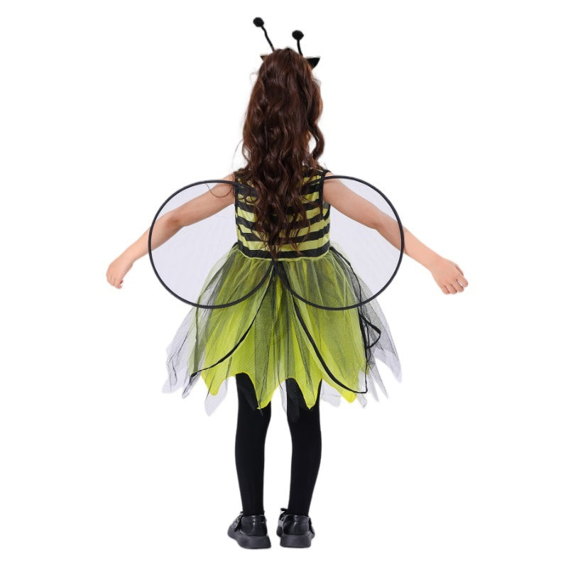 Adorable Kids' Bee and Ladybug Costume for Cosplay, Halloween, and Performances-Astricos