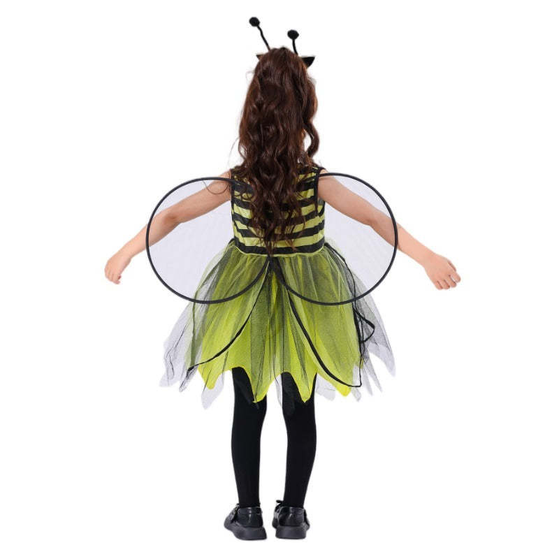 Adorable Kids' Bee and Ladybug Costume for Cosplay, Halloween, and Performances-Astricos