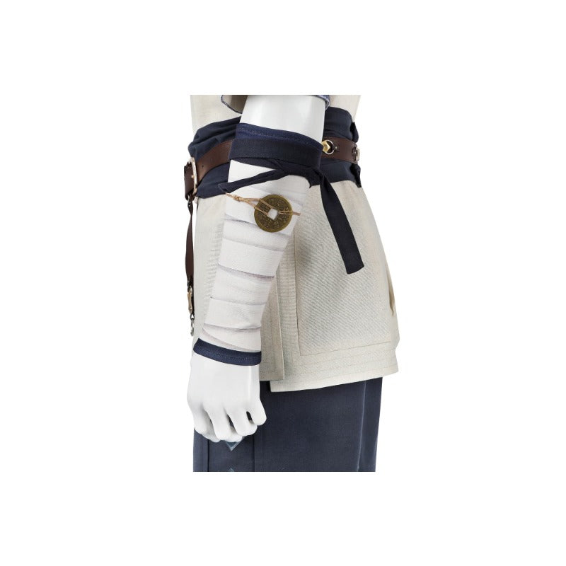 Mortal Kombat 1 Raiden Cosplay Costume Full Set - Thunder God Battle Uniform for Halloween & Cosplay Events-Astricos