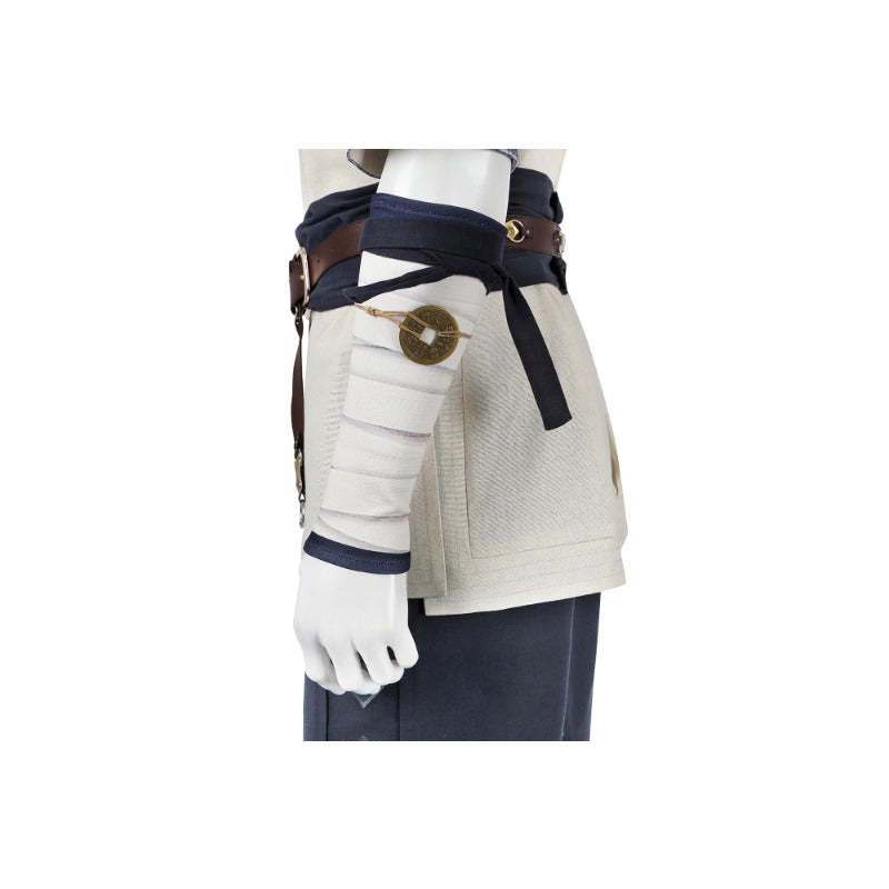 Mortal Kombat 1 Raiden Cosplay Costume Full Set - Thunder God Battle Uniform for Halloween & Cosplay Events-Astricos