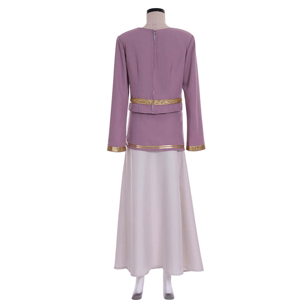 Kingdom Hearts III Ava Cosplay Costume - Women’s Pink Hooded Dress with Skirt | Astricos-Astricos