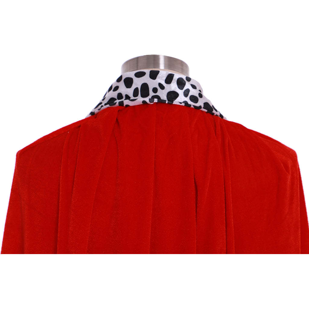 Regal King Red Velvet Cloak Costume for Adults | Halloween, Christmas, Carnival Cosplay-Astricos