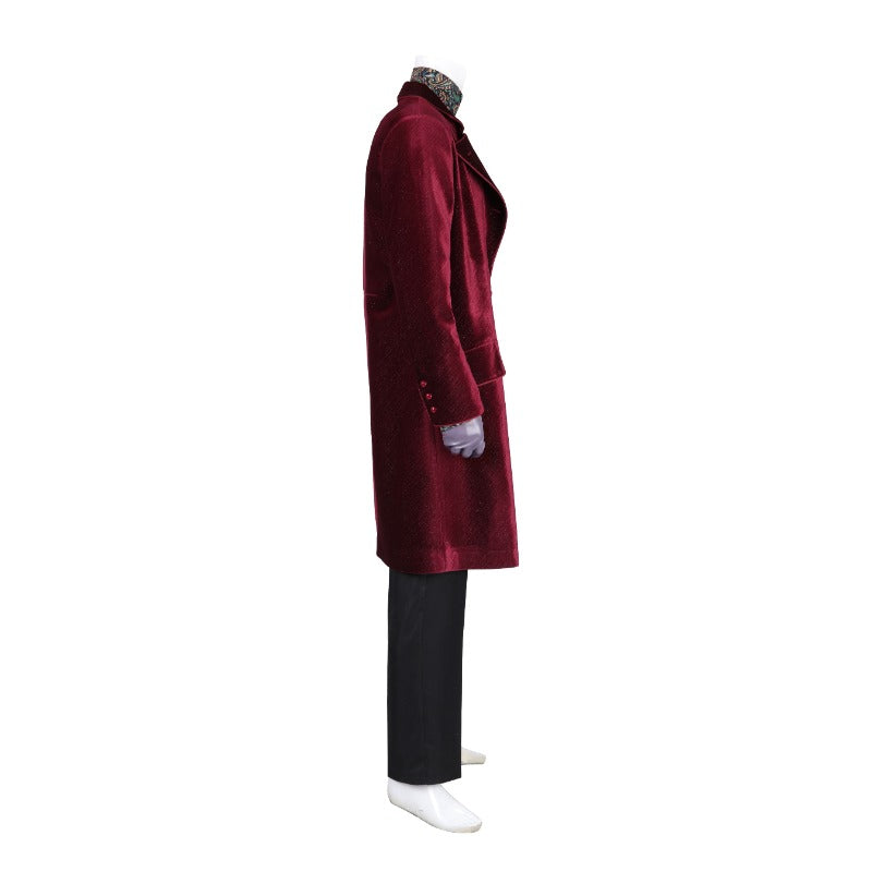 Willy Wonka Cosplay Costume for Adults - Chocolate Factory Fantasy Outfit for Halloween & Carnival-Astricos