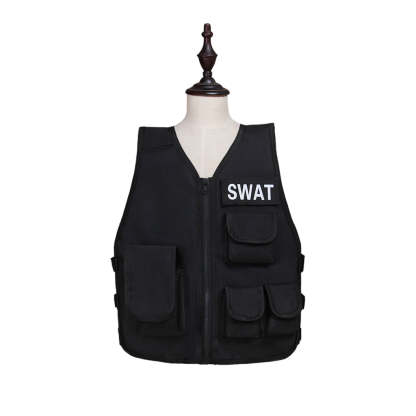 Kids Military Airsoft Vest - Camouflage Tactical Cosplay Costume for Outdoor Adventures-Astricos