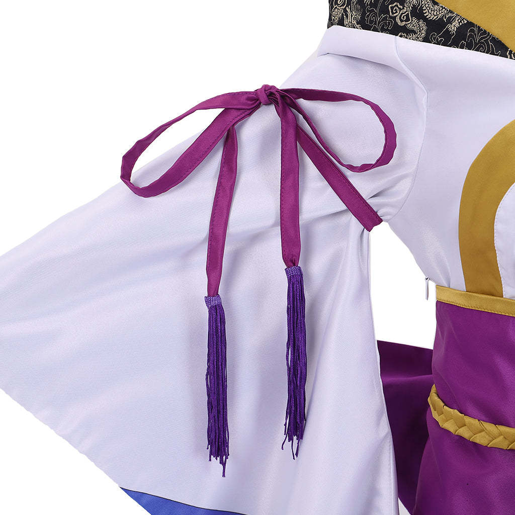 Spirit Blossom Riven Cosplay Costume - Sexy League of Legends Fancy Dress for Women-Astricos