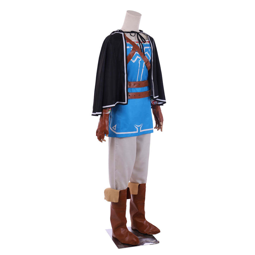 Zelda: Breath of the Wild Link Cosplay Costume - Authentic Hero Outfit Full Set-Astricos
