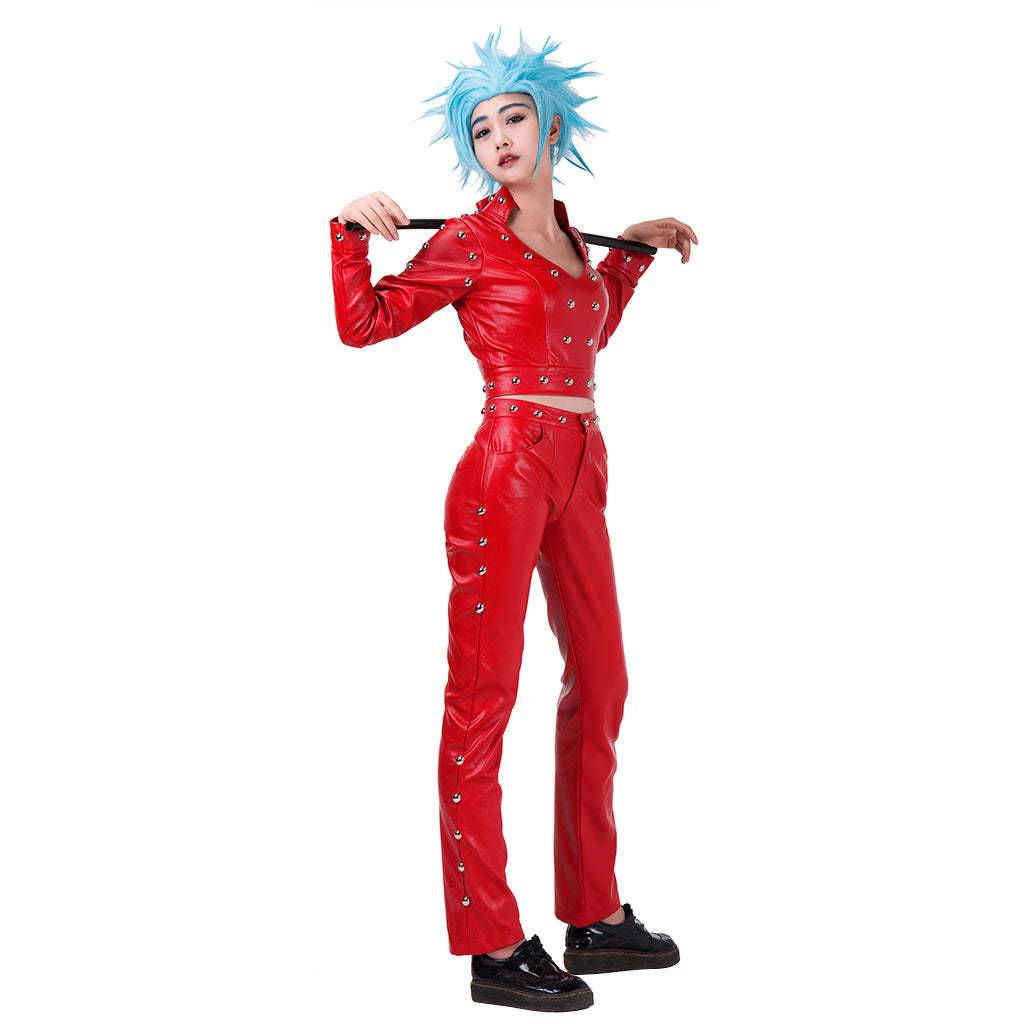 The Seven Deadly Sins Ban Cosplay Fox's Sin of Greed Costume - Premium Quality | Astricos-Astricos