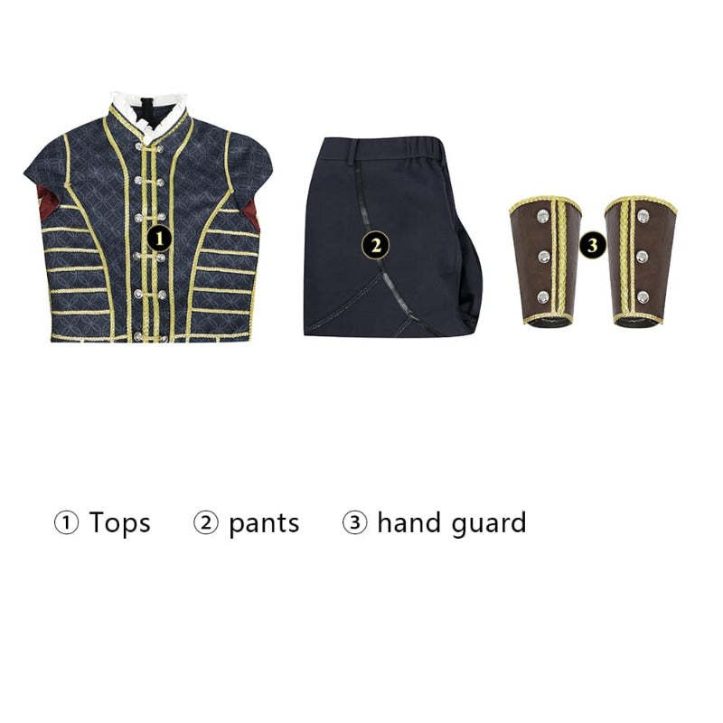 Baldur's Gate 3 Raphael Suit Halloween Cosplay Costume Full Set with Boots | Astricos-Astricos