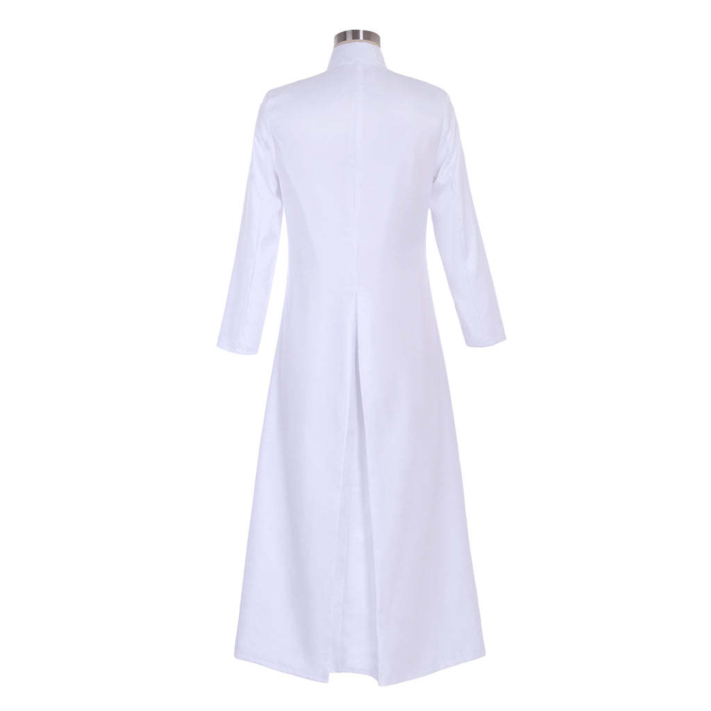 Custom Woman Priest Cosplay Costume – Elegant Long Pastor Uniform for Halloween & Carnival-Astricos
