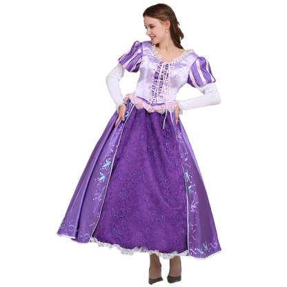 Disney Tangled Cosplay Costume Series - Rapunzel, Naveen, Mother Gothel Outfits | Astricos-Astricos